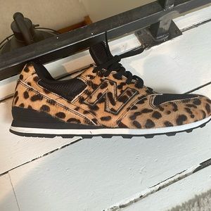 New balance, women's 996, leopard